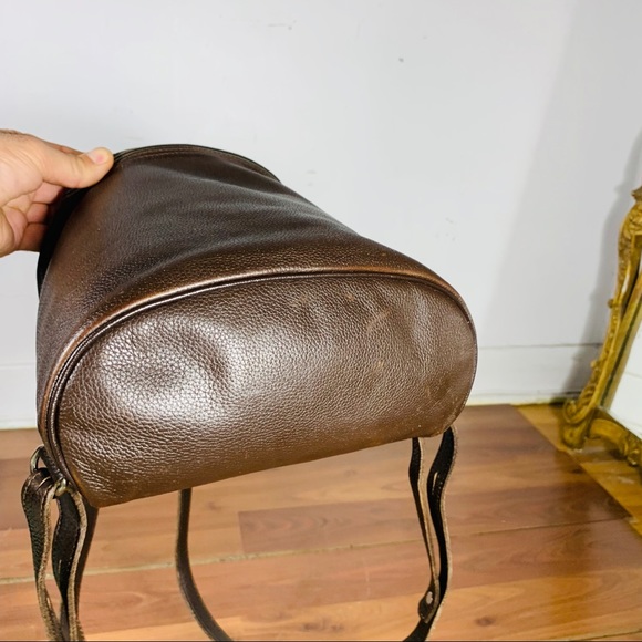 Longchamp small leather backpack - Picture 6 of 12